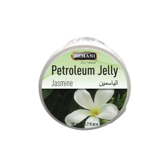 Hemani Petroleum Jelly with Jasmine Scent - For Dry Skin & Deep Moisturization - 80 g