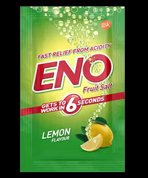 Eno Fruit Salt Lemon Flavour -Fast relief from acidity -Lemon Flavor: Offers a refreshing lemon taste for a more pleasant experience.-300 grams
