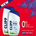 Clipp Shower Gel Mediterranean Blue Smooth & Mild On Skin PH Neutral 0% Paraben, Silicon, Phenoxyethanol Nourishes Skin and Prevent Dryness and Itchiness  250ml