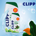 Clipp Shower Gel Green Forest  - Smooth & Mild On Skin - Paraben, Silicon & Phenoxyethanol Free      250ml