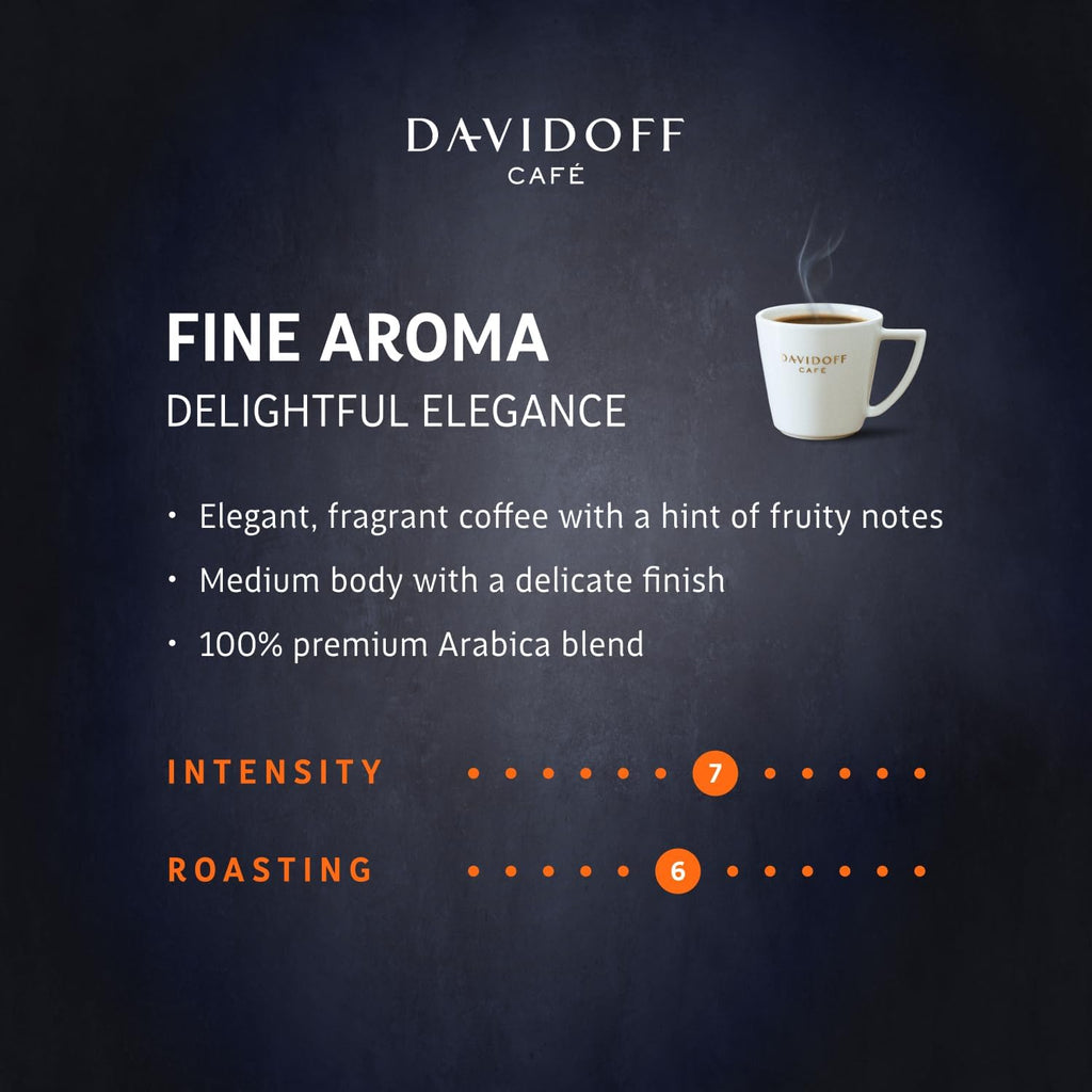 Davidoff Instant Coffee Fine Aroma  - Finest Coffee Beans - Premium Coffee Experience - 100 g