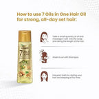 Emami 7 in 1 Non Sticky Hair Oil - Reduce Hair Fall  - Promotes Hair Growth - 100 ml