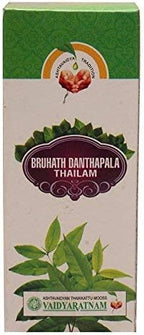 Vaidyaratnam Bruhath Danthapala Thailam - Treating Cramps and Other Painful Muscular Conditions - Massaged for Back Pain and Pain in the Joints  200 ml