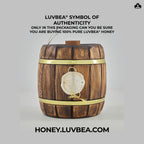 Luvbea Natural Siberian Linden Honey - Award-Winning, Pure & Natural Honey - Wooden Barrel Aged - 750 grams