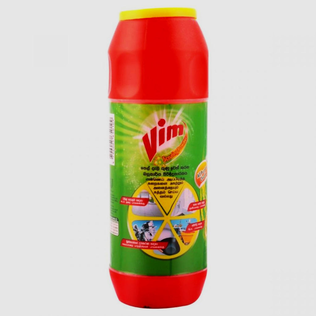 Vim Scouring Powder Lemon Fragrance - Multi Purpose Cleaner  - 650 grams