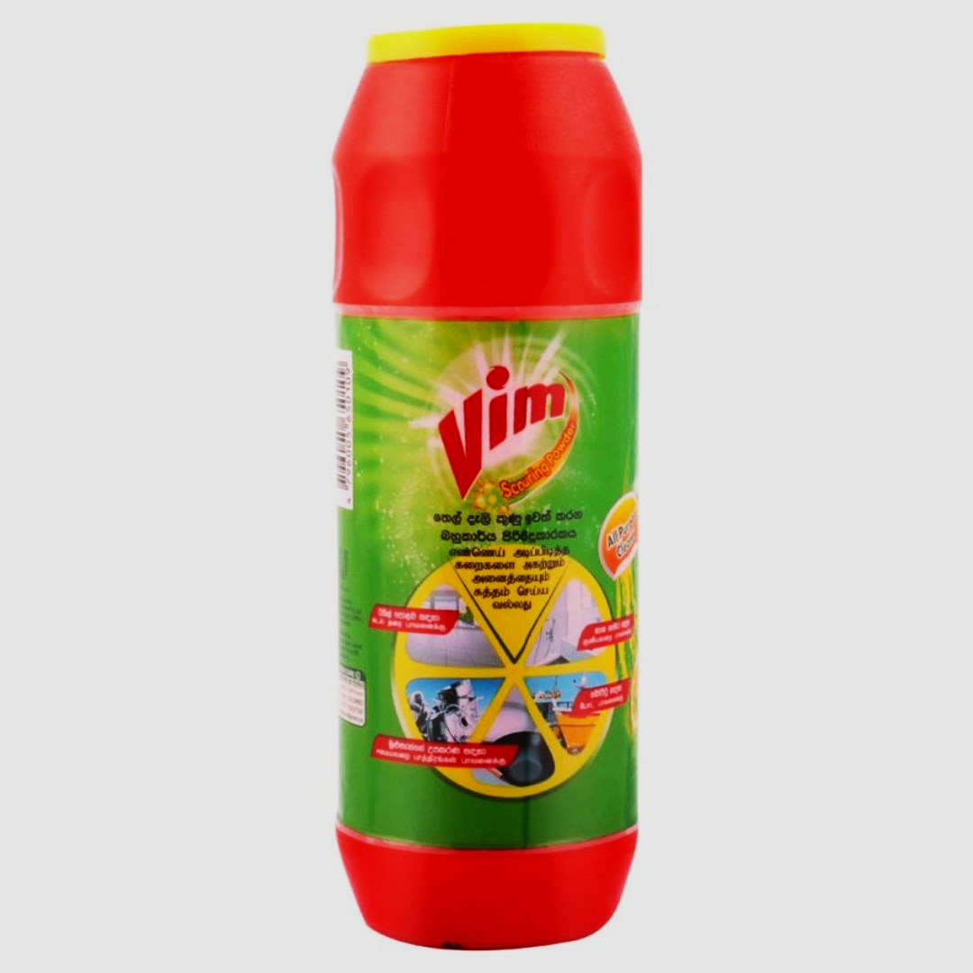 Vim Scouring Powder Lemon Fragrance - Multi Purpose Cleaner  - 650 grams