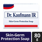 Dr. Kaufmann IR Skin Germ Protection Soap - With Sulphur and Dimethyl Phenylbutanol - Removes 99.9% Germs - Fights and Prevents Skin Infections Caused by Germs - 80 g
