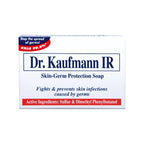 Dr. Kaufmann IR Skin Germ Protection Soap - With Sulphur and Dimethyl Phenylbutanol - Removes 99.9% Germs - Fights and Prevents Skin Infections Caused by Germs - 80 g