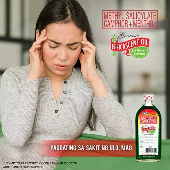 Efficascent Essential Oil Extra Strength Methyl Salicylate Camphor Menthol - For Back Pain, Muscle Pain, Joint Pain, Headache, Cramps, Sprains - 50 ml