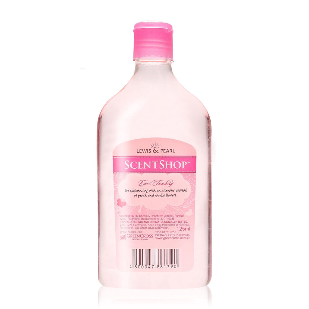 Lewis & Pearl Scentshop Cool Fantasy Cologne  - Womens Perfume  - Sweet and Long Lasting Scent - Gentle and Safe for Sensitive Skin - Dermatologically Tested - 125 ml