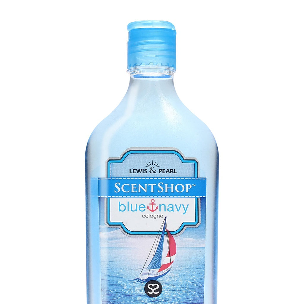 Lewis & Pearl Scentshop Blue Navy Cologne  - Mens Perfume  - Strong and Long Lasting Scent - Gentle and Safe for Sensitive Skin - Dermatologically Tested - 125 ml
