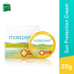 Maxipeel Sun Protection Cream  - With SPF 20 - Lightweight and Non-Greasy Formula - For Day Use - 25g
