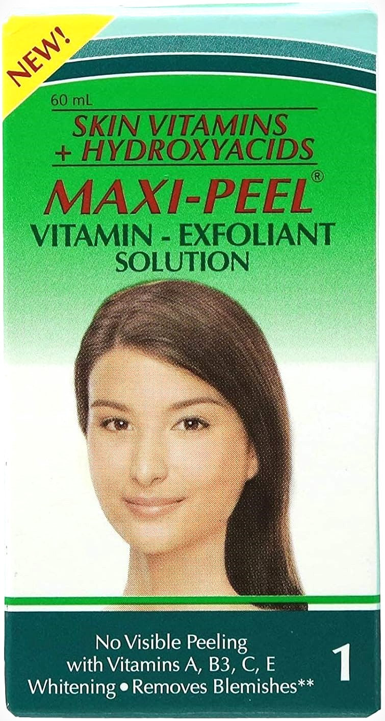 Maxipeel Vitamin Exfoliant Solution No 1 - No Visible Peeling - With Skin Vitamins - 60ml