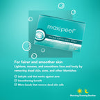 Maxi-peel Micro Exfoliant Soap - Anti-Acne, Smoothening & Lightening - Skin Renewal System - Blemish Free Skin - Smoother & Whiter Skin -  125 g
