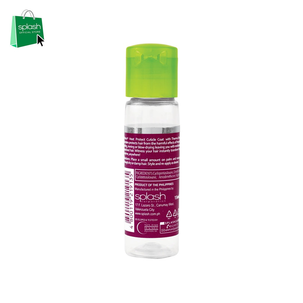 Vitress Cuticle Coat Heat Protect - With Thermo-Shield Complex - Protects Hair from Styling Damage - 30ml