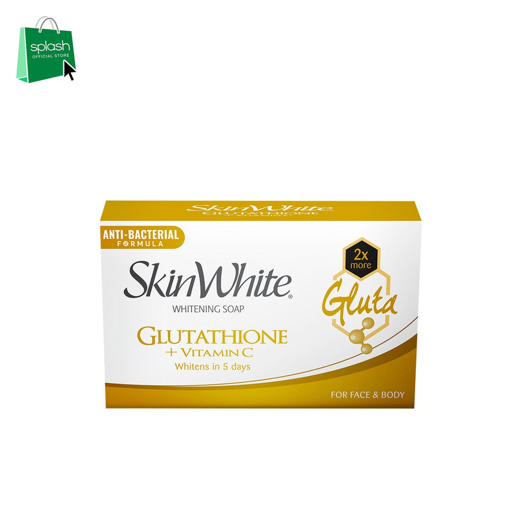 Skin White Whitening Glutathione + Vitamin C - For Face & Body - Whitens Skin in 5 Days - 2x More Gluta - 90gm