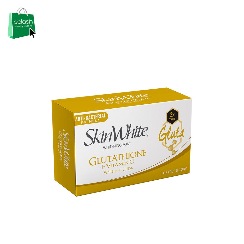 Skin White Whitening Glutathione + Vitamin C - For Face & Body - Whitens Skin in 5 Days - 2x More Gluta - 90gm