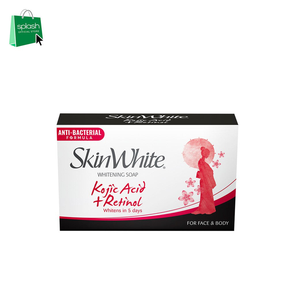 Skin White Whitening Kojic Acid + Retinol - For Face & Body - Whitens Skin in 5 Days - Lightens Scars and Dark Spots - 90g
