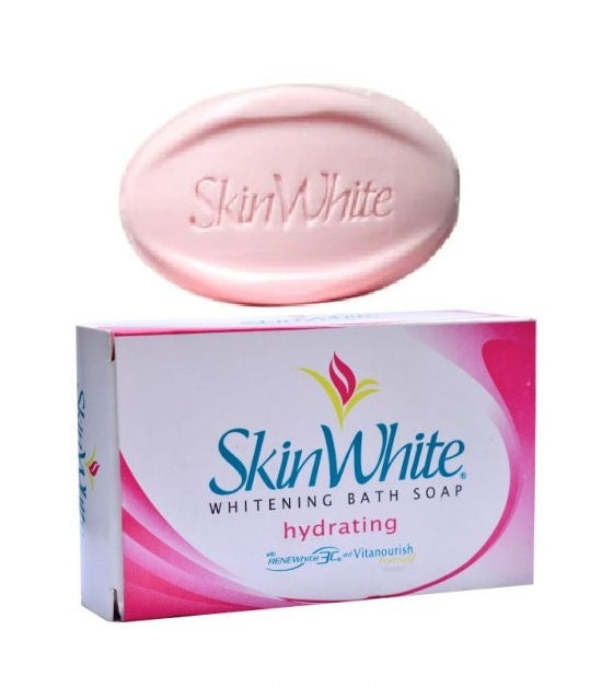 Skin White Whitening Bath Soap Hydrating - With ReneWhite 3C & Vitanourish Formula - For Clearer Skin in as Early as 2 Weeks - 135g