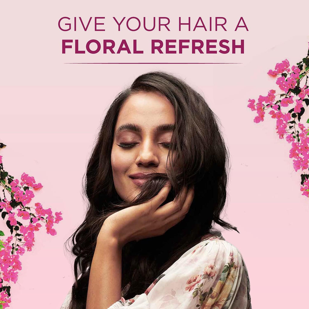 Vitress Hair Freshener Floral Bloom - Eliminates Unwanted Odors - Keeps Hair Smooth & Shiny - With Anti-Bacterial Actives - 100ml