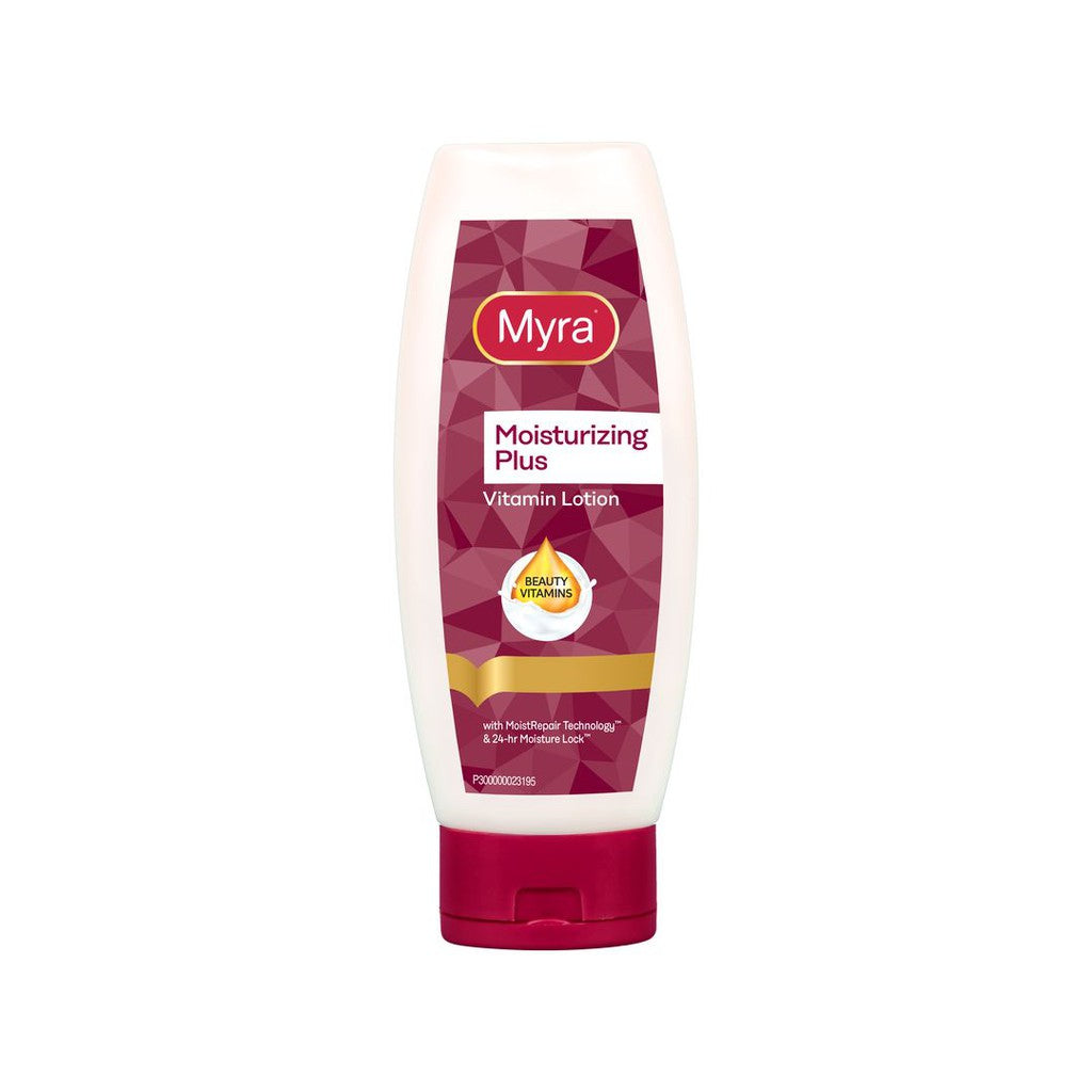 Myra Classic Moisturizing Plus Vitamin Lotion  - With MoistRepair Technology & 24hr Moisture Lock - Keep Skin Smooth,Glowing & Healthy - Powerful Combination of Vitamins - 200ml