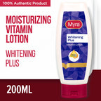 Myra Classic Whitening Plus Vitamin Lotion  - With WhiteRepair Technology - Keep Skin Smooth,Glowing & Healthy - Skin Whiter in as Early as 7 Days - Repair Signs of Skin Damage - 200ml