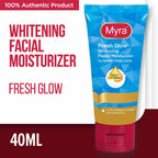 Myra Fresh Glow Whitening Facial Moisturizer - With Pro-Radiance Complex & UV Protection - For Shiney Look - Moisturizes for Smooth, Healthy & White Skin -  40ml