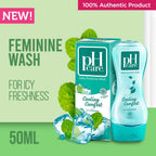 pH care  Daily Feminine Wash Cooling Comfort  - For Icy Freshness - With Active Cool - Safe for Everyday Use - pH-Balanced & Clinically Tested - 50ml