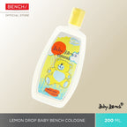 Bench Baby Cologne Scent Lemon Drop  - Bright & Zesty Fragrance - Gently Scented Cologne For Babies - Long Lasting Fragrance - Dermatologically & Clinically Tested - 200 ml