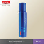 Bench Men Wired Body Spray  - Long-lasting Scent - Blend of Citrus & Woody Undertone - 100 ml