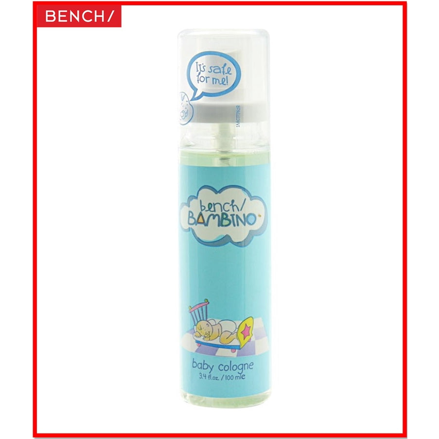 Bench Bambino Baby Cologne Its Safe for Me  - Combination of Fruity, Floral & Woody Scent - Keeps your Kids Fresh All Day - Long-lasting Fragrance - 100ml