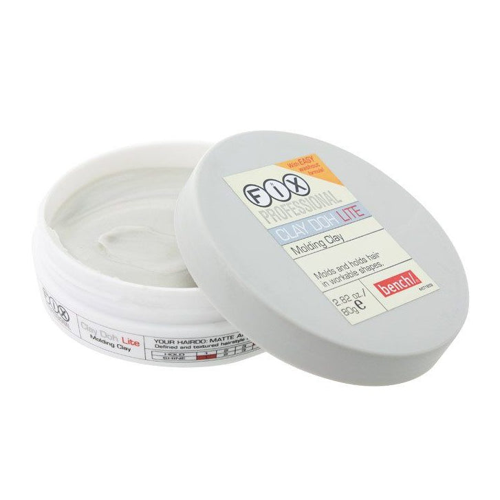 Bench Clay Doh Lite - Hair Molding Clay - With Easy Washout Fomula - With Matte Finish - 80g