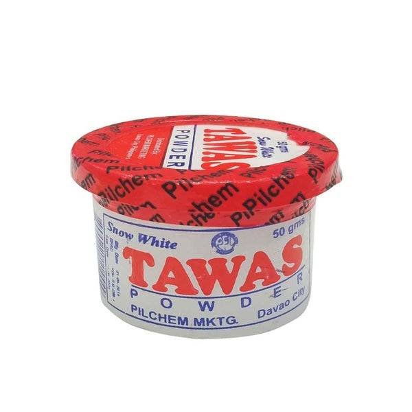 Snow White Tawas Whitening Powder - Treats Acne, Dark Underarms, Freckles, Age Spots, Skin Pigmentation - Prevents Body Odor - Safe and Natural- 50 g