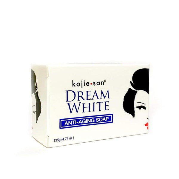 Kojiesan Dream White Anti-Aging Soap - Combination of Collagen & Elastin - Helps Moisturize & Whitens Your Skin - 135 g