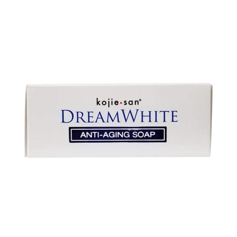 Kojiesan Dream White Anti-Aging Soap - Combination of Collagen & Elastin Plus Lightening Effect of Kojic Acid - Helps Moisturize & Whitens Your Skin - 2 x 135g