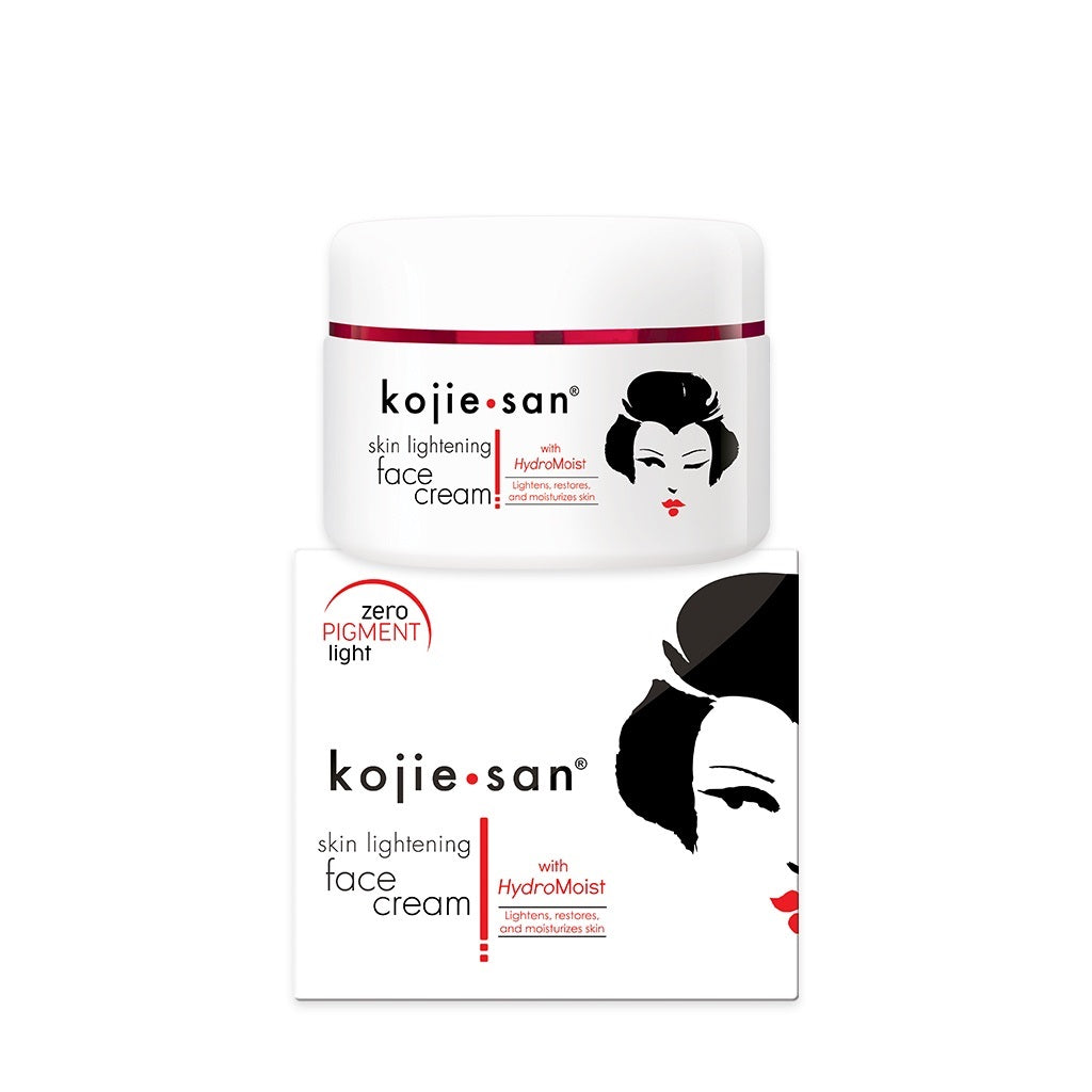 Kojiesan Skin Lightening Face Cream - With HydroMoist - Lightens, Restores & Moisturizes Skin - Zero Pigment Light Technology -  30g