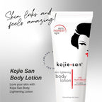 Kojiesan Skin Lightening Body Lotion with HydroMoist - For a Lighter & More Moisturized Skin - Minimizing the Appearance of Rough Skin & Stretch Marks -  100 G