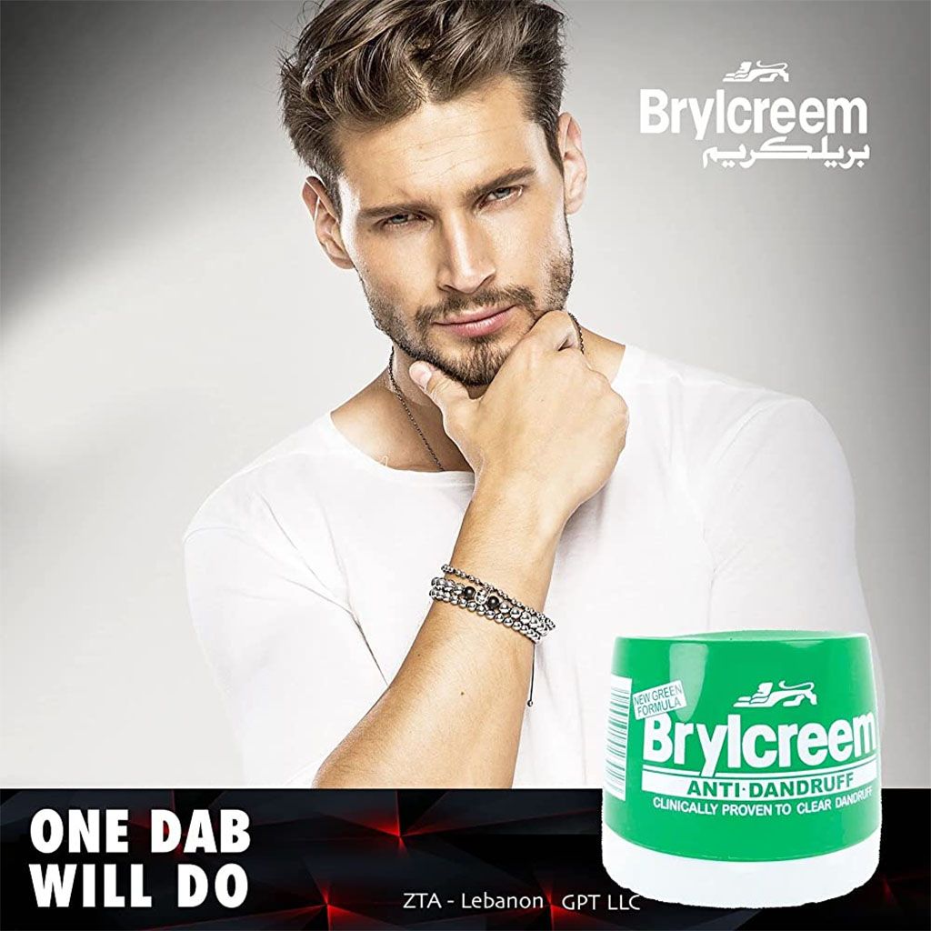 Brylcreem Anti - Dandruff Hair Cream Clinically Proven To Clear Dandruff   210 ml