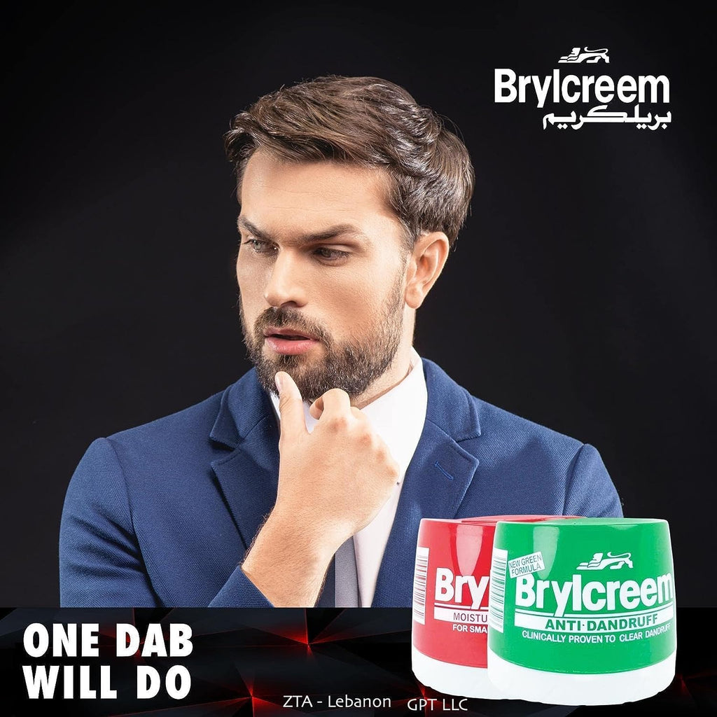 Brylcreem Anti-Dandruff Hair Cream  - Clinically Proven To Clear Dandruff - Non-Greasy Fomula - 75 ml