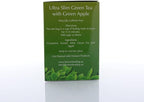 Hemani Ultra Slim Green Tea with Green Apple - 100 % Natural Beneficial Herbs  - Weight Loss - Naturally Caffeine Free- 12 Pouches x 10 Tea Bags