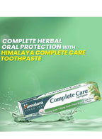 Himalaya Complete Care Toothpaste | With the Goodness of Neem, Miswak & Triphala | Healthy Gums, Strong Teeth, Fresh Breath - 80g