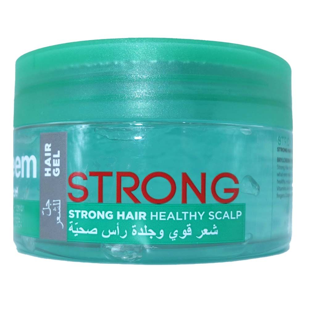 Brylcreem Men's Hair Gel Strong For Strong Hair and Healthy Scalp Hairdressing Gel 250 ml