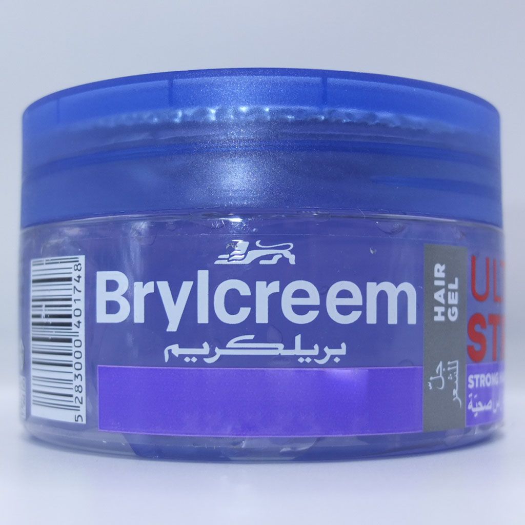 Brylcreem Men's Hair Gel Ultra Strong For Strong Hair and Healthy Scalp Hairdressing Gel  250 ml