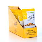 NutriSeed NuSeed Snacking Original Roasted Seeds w/ Himalayan Salt  - For the Carb Conscious - High in Dietary Fibre & Protein - Rich Source of Omega 6 Fatty Acids - Gluten-Free/Keto Friendly - 10x30g