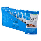 NutriSeedNuSeed Snacking Balsamic Vinegar & Himalayan Salt With Roasted Seeds  - For the Carb Conscious - High in Dietary Fibre & Protein - Gluten-Free & Keto Friendly - 10x30g