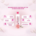 Dabur Gulabari Premium Rose Water  - For All Skin Types  - 100% Pure Rose Oil & Paraben Free  - Cleanses Your Skin from Deep Within - Dermatologically Tested - 250ml