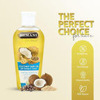 Hemani Coconut Hair oil with Castor and Seseme -Nourishing Blend-Moisturizing Properties