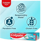 Colgate Anticavity Toothpaste with Active Salt - Prevents Dental Problems - Fights 99.9% Germs - 200 g