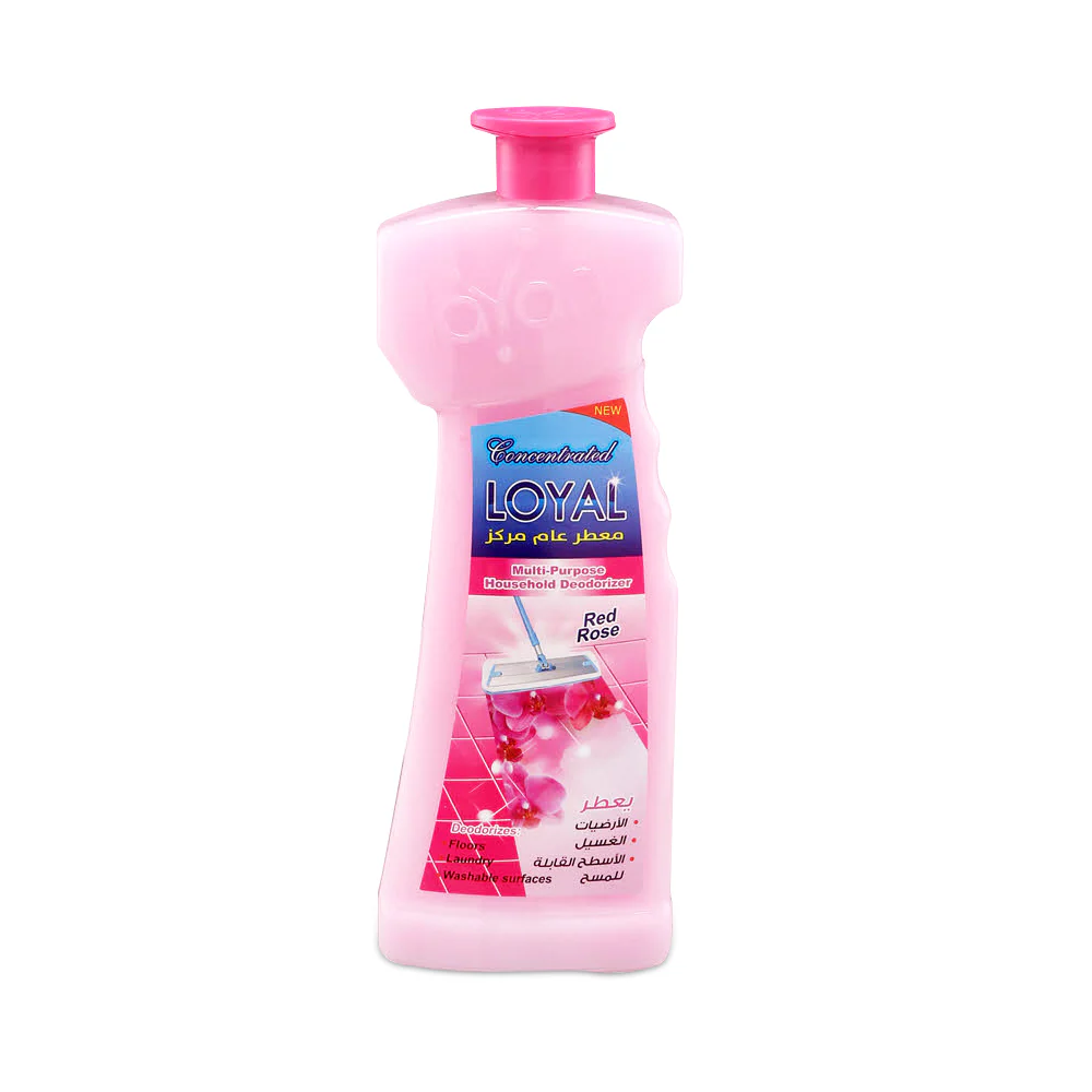 Loyal  Multi-Purpose Household Deodorizer Red Rose Pink  - Bad Odor Remover - Safe to Use - 700 ml