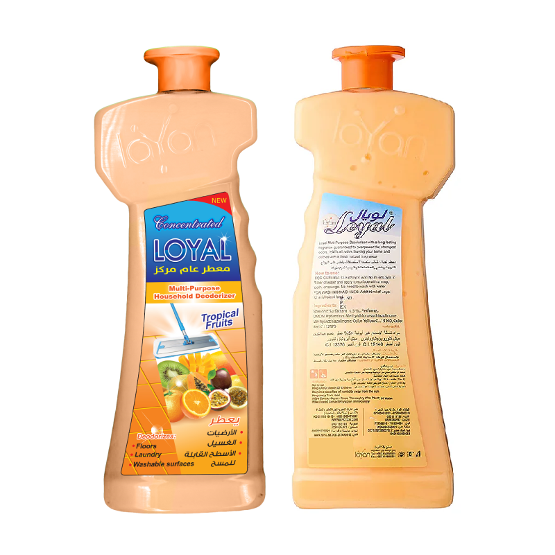 Loyal  Multi-Purpose Household Deodorizer Tropical Fruits Orange  - Bad Odor Remover - Safe to Use - 700 ml
